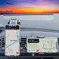 Autolåsande fast sugkoppshållare för mobiltelefon i bil, roterande justerbart navigationsfäste för framglas