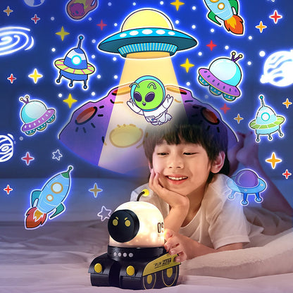 💝Bästa presenten💝Robotstjärnprojektionslampa