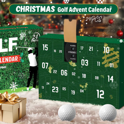 🏆 Heggalopp ⚡ Golf Adventskalender 2025 för Män - 24 Dagar av Golföverraskningar & Julkul