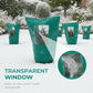 🌿 50 % RABATT NU! ❄️ Frysskydd vinterväxtöverdrag med dragkedja & dragsko – transparent fönster, hållbart & mångsidigt – perfekt för frostskydd av växter 🏠