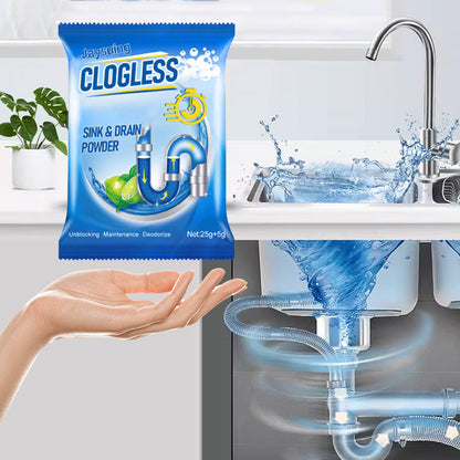 Praktisk present - Rengöringspulver för att rengöra köksavlopp