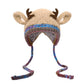 🎁🎄Julrea 50% rabatt! 🦌Originaldesignad festlig julmössa med horn🧶