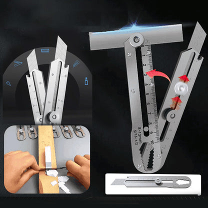 Universalkniv med infällbart avsnäppbart blad