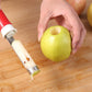 Rostfritt stål fruktkärnare & skalare 2 i 1 🍎