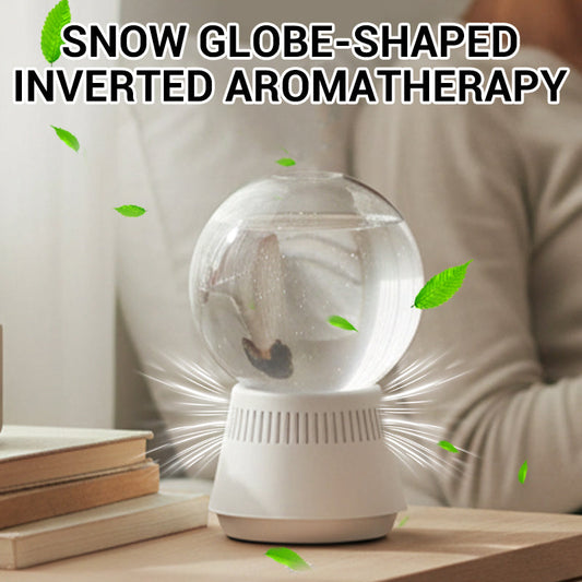 ⏰ Endast nu 55% rabatt!⏳Snöglobformad inverterad aromaterapi