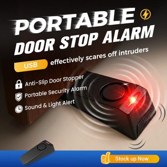 Bärbart dörrstopplarm