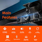 🚗📹 60% RABATT! | 4-kanals HD Dashcam – Fram, Interiör & Bak, 1080P, WiFi & GPS!