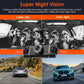 🚗📹 60% RABATT! | 4-kanals HD Dashcam – Fram, Interiör & Bak, 1080P, WiFi & GPS!