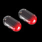 🚗Solcellsdriven bilstöldskyddslampa,laddas med solenergi + USB och blinkar automatiskt på natten. Realistisk LED-lampa som efterliknar ett aktivt larm och avskräcker tjuvar utan kablar. Värmetålig och enkel att fästa! 🛡️💡