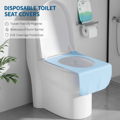 ⏳Tidsbegränsad 50% RABATT⏰Paket med vattentäta toalettsitsöverdrag för engångsbruk🚽✨