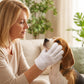Odor-Removing Pet Grooming Gloves