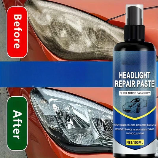 ⏰🚗Spray för renovering av strålkastare med handduk