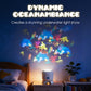 Dynamisk roterande LED-ljusprojektor