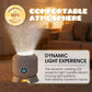 Dynamisk roterande LED-ljusprojektor