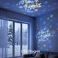 Dynamisk roterande LED-ljusprojektor