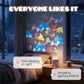 Dynamisk roterande LED-ljusprojektor
