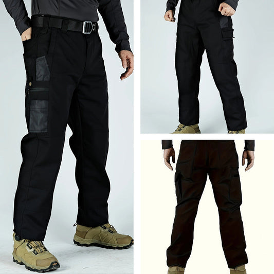 👖 55% RABATT NU! 🛡️ Herr Taktiska Cargobyxor – Multi-Fickor & Hållbar Design ✨