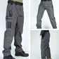 👖 50% RABATT NU! 🛡️ Herr Taktiska Cargobyxor – Multi-Fickor & Hållbar Design ✨