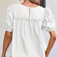 👚 60% RABATT 🌸 | Top med Puffärmar, Smock & Peplum – Romantisk & Mångsidig
