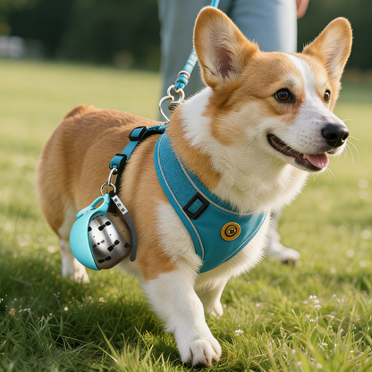 🐕 57 % RABATT NU! 💧 Vikbar vattenflaska för husdjur – bärbar, läckagesäker & perfekt för resor – 304 rostfritt stål och silikon 🐾