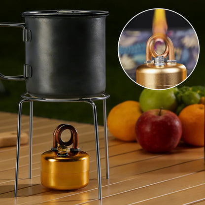 🔥Rea - 50% rabatt🔥Mini självtrycksatt spritkök för camping utomhus