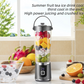🔥Trådlös bärbar blender — Proteinshakes, frysta slushies, cocktails med krossad is, frappés och islatte