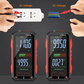 ⏰Få 49 % rabatt nu! ⏰USB-laddningsbar digital multimeter – True RMS, automatiskt områdesvärde, bakgrundsbelyst LCD-display, KAT III 1000V 🛡️
