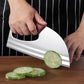 Ergonomisk kökskniv – med handtag framtill, skär enkelt grönsaker och kött. En genomtänkt present till hemmakocken. 🍅🔪