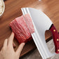 Ergonomisk kökskniv – med handtag framtill, skär enkelt grönsaker och kött. En genomtänkt present till hemmakocken. 🍅🔪