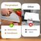Ergonomisk kökskniv – med handtag framtill, skär enkelt grönsaker och kött. En genomtänkt present till hemmakocken. 🍅🔪