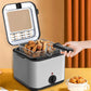 🌞Grande promotion sur les nouveautés 2026 — 50 % de réduction🍟💎 Friteuse compacte avec hublot | Friteuse électrique idéale pour les frites et les snacks