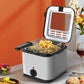 🌞Grande promotion sur les nouveautés 2026 — 50 % de réduction🍟💎 Friteuse compacte avec hublot | Friteuse électrique idéale pour les frites et les snacks