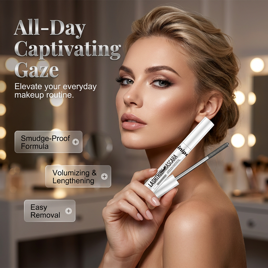 24-timmars kladdfri fibermascara