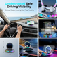 🌟 BÄSTSÄLJARE 🔥 50% RABATT 🚗 RGB Bilhållare med Trådlös Laddning – säker, smart & perfekt för daglig pendling ⚡