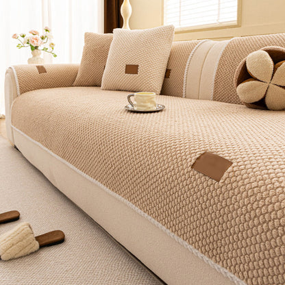 🐾🛋️50 % rabatt-Förtjockad Halksäker Sofföverdrag – Ultramjuk, Tvättbar, Reptålig & Husdjursvänlig, 4 Färger 🛋️✨