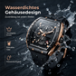 ⌚ 50 % RABATT! 🏁 Chronografklocka för herrar med silikonarmband – stoppur, vattentät och sportigt-elegant design – perfekt för en aktiv vardag eller speciella tillfällen 💪