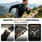 ⌚ 50 % RABATT! 🏁 Chronografklocka för herrar med silikonarmband – stoppur, vattentät och sportigt-elegant design – perfekt för en aktiv vardag eller speciella tillfällen 💪