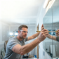 Professionell glasskärare i pennform
