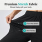 👖 50% RABATT NU! 💐 Dambyxor med snabbtorkande och stretchiga capribyxor – Ultrastretchiga, svettavvisande och smal passform för dagligt bruk ☀️