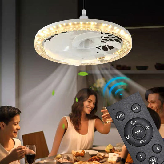 🌙 50% RABATT 💥 Tyst 2-i-1 Fläkt + LED-lampa 💡 perfekt komfort för varma nätter & lugn sömn 🛌✨