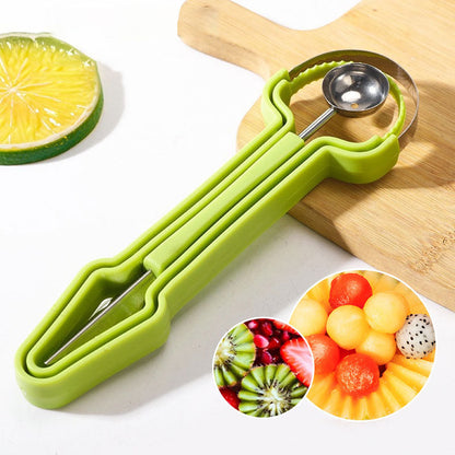 ✨50 % RABATT NU! ✨3-i-1-set med melonbollare i rostfritt stål
