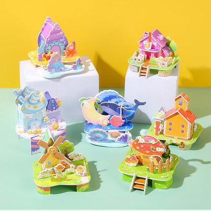 3D-pusselset