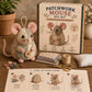 🧵 50% RABATT NU! 🐭 Vintage Lapptäcksmus DIY-kit – Allt Ingår, Steg-för-steg-guide & Charmig 3D-design – Avkopplande Hantverk & Perfekt Present 🎁