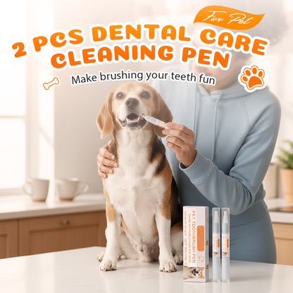 2 PCS Dental Care Cleaning Pen for Pet