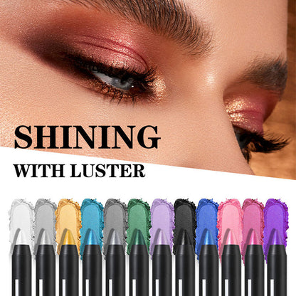 Crayon ombre à paupières multi‑couleurs – Paillettes & scintillement