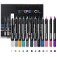 Crayon ombre à paupières multi‑couleurs – Paillettes & scintillement