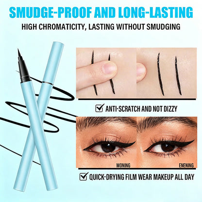 Ultrafint, vattenfast flytande eyeliner