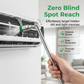 Swivel AC Cleaning Wand with Fan Nozzle