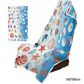 2-in-1 Microfiber Beach Towel & Car Seat Cover