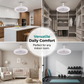 E27 Aroma Fan Ceiling Light